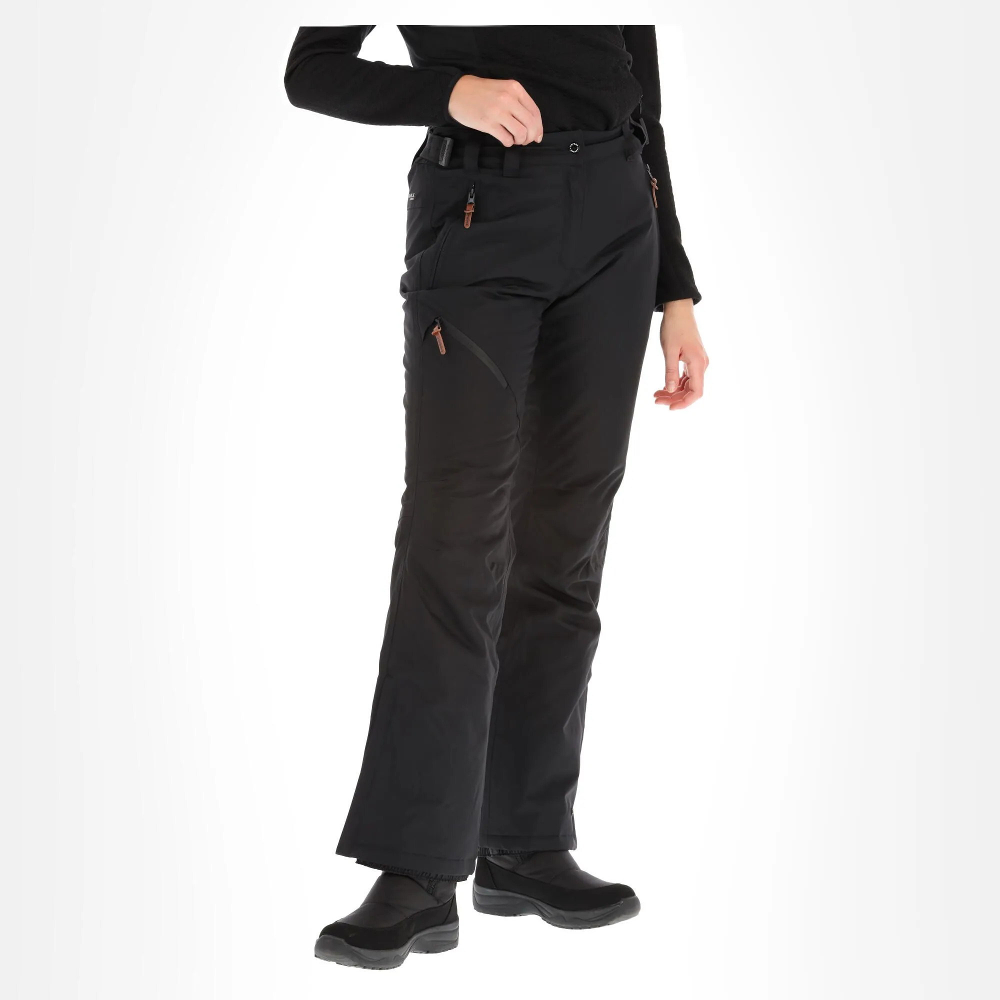 Icepeak, Curlew Pantalon De Ski Femmes Noir 5 Icepeak, Curlew Pantalon De Ski Femmes Noir – Image 3