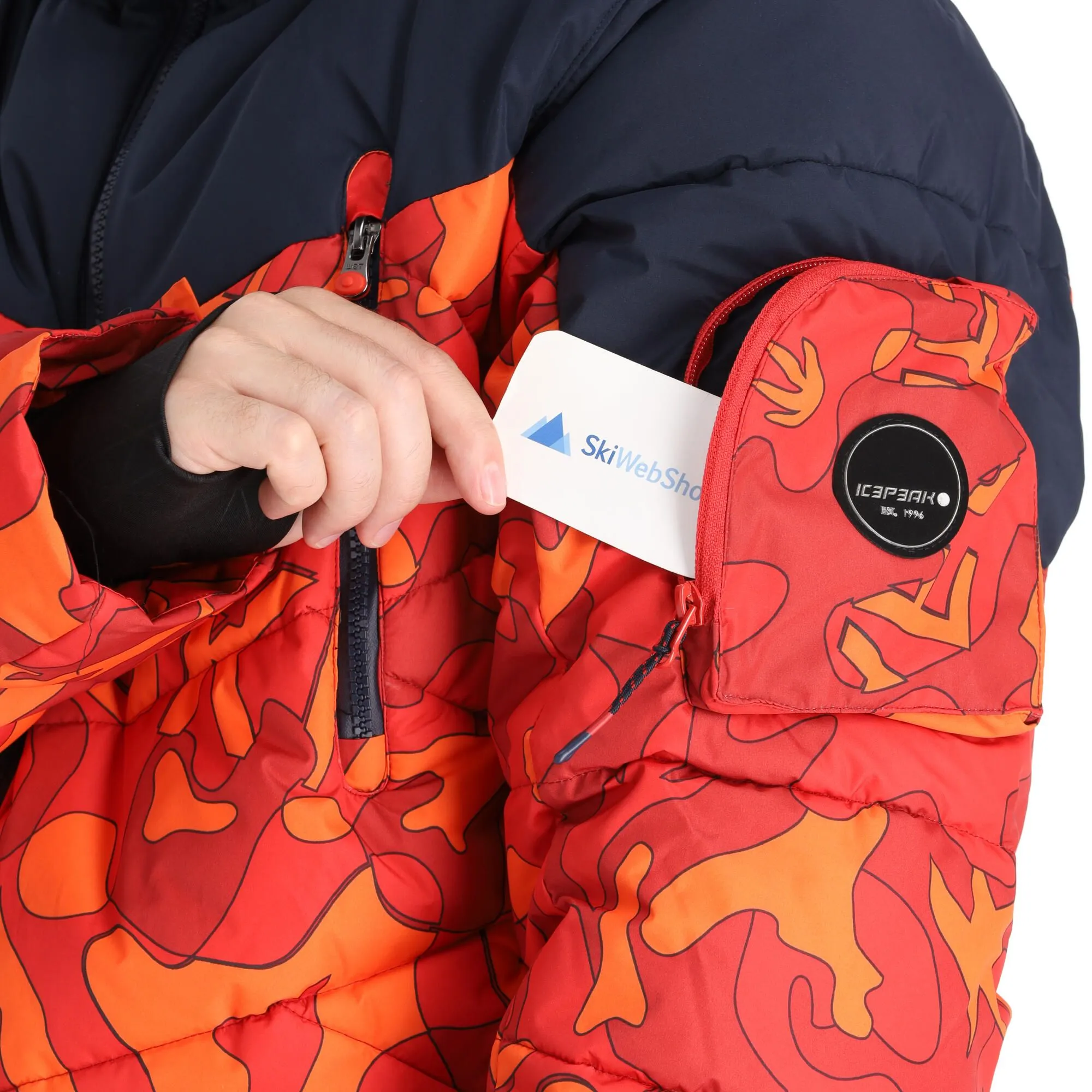 Icepeak, Earling Veste De Ski Hommes Classic Rouge 8 Icepeak, Earling Veste De Ski Hommes Classic Rouge – Image 6