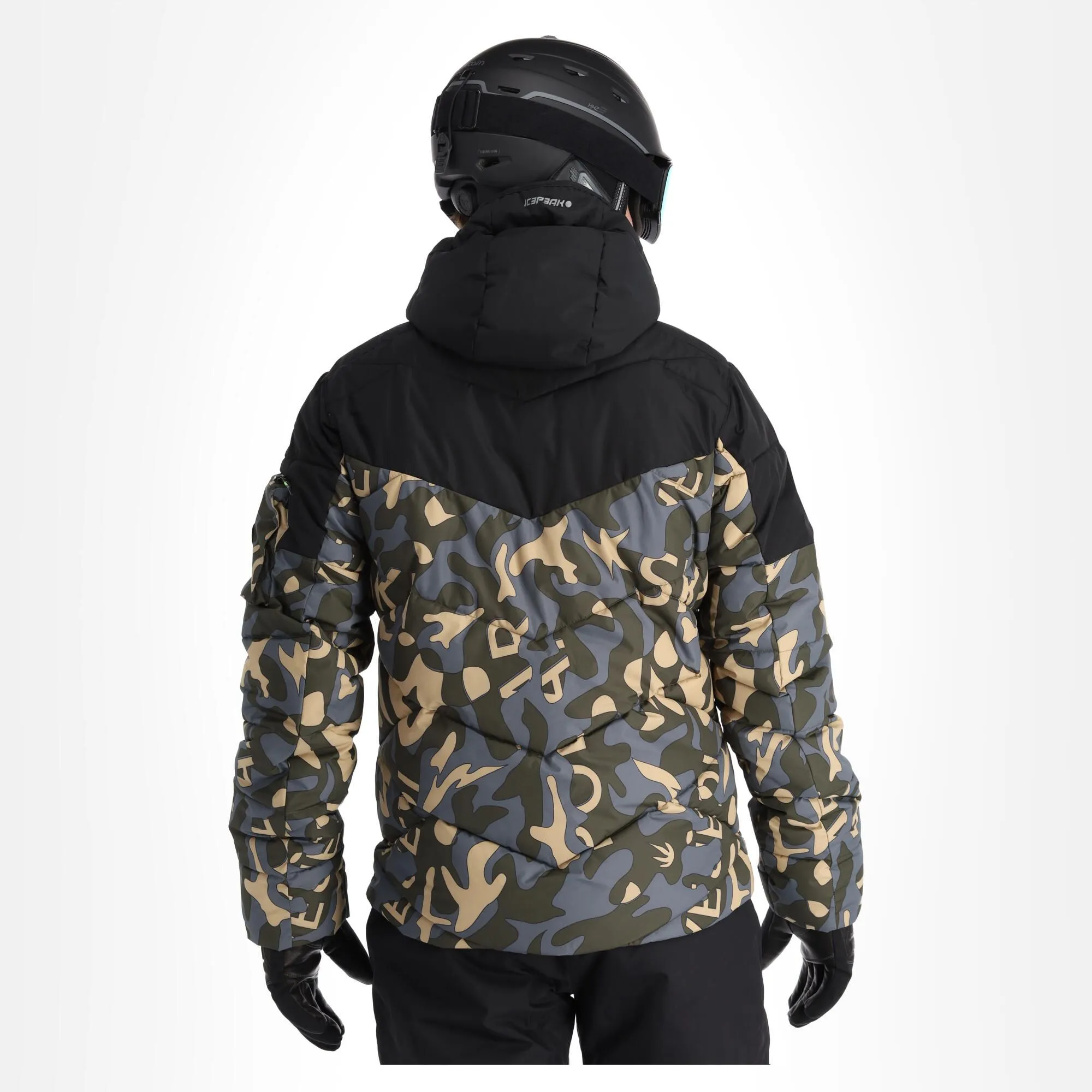 Icepeak, Earling Veste De Ski Hommes Dark Olive Vert 4 Icepeak, Earling Veste De Ski Hommes Dark Olive Vert – Image 2