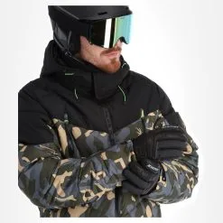 Icepeak, Earling Veste De Ski Hommes Dark Olive Vert 16 Icepeak, Earling Veste De Ski Hommes Dark Olive Vert -ColourWear Soldes icepeak earling aa jas gevoerd heren dark olive groen 22icepe245v2 BI 06