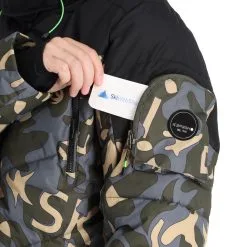 Icepeak, Earling Veste De Ski Hommes Dark Olive Vert 17 Icepeak, Earling Veste De Ski Hommes Dark Olive Vert -ColourWear Soldes icepeak earling aa jas gevoerd heren dark olive groen 22icepe245v2 BI 07