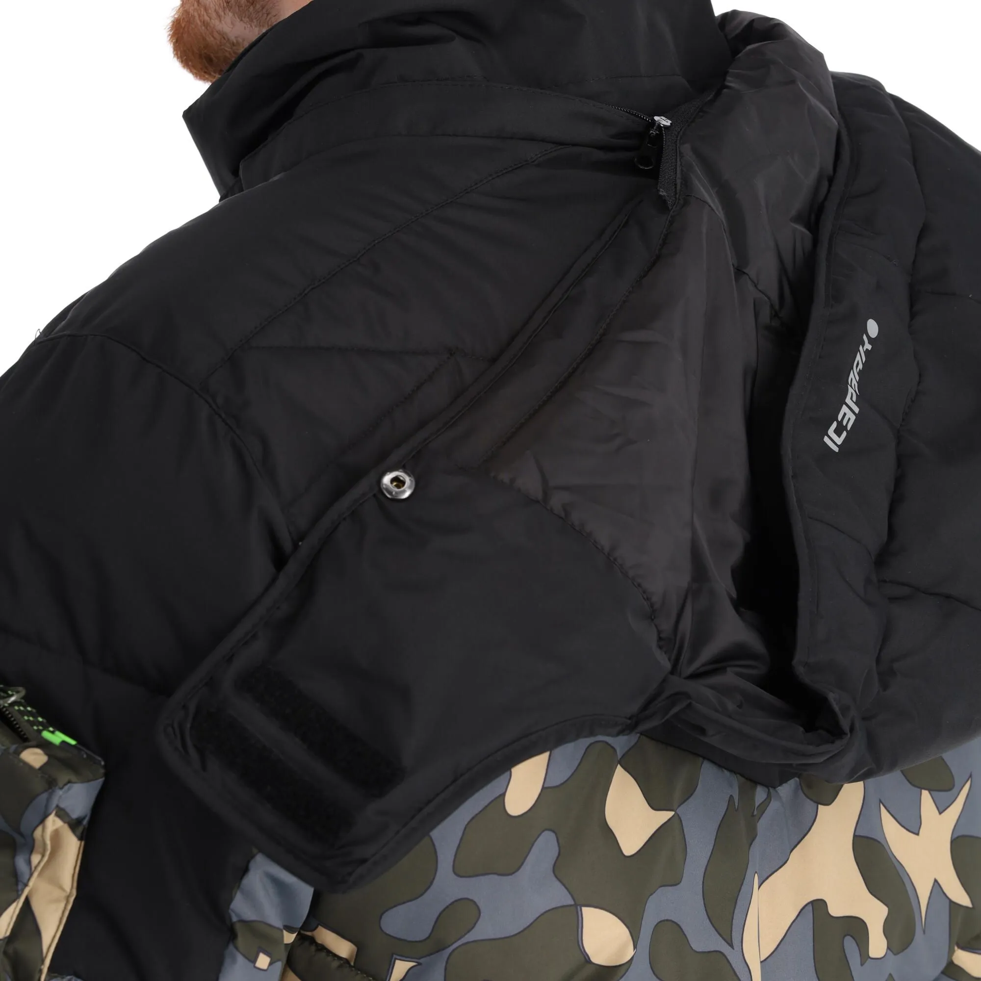 Icepeak, Earling Veste De Ski Hommes Dark Olive Vert 10 Icepeak, Earling Veste De Ski Hommes Dark Olive Vert – Image 8