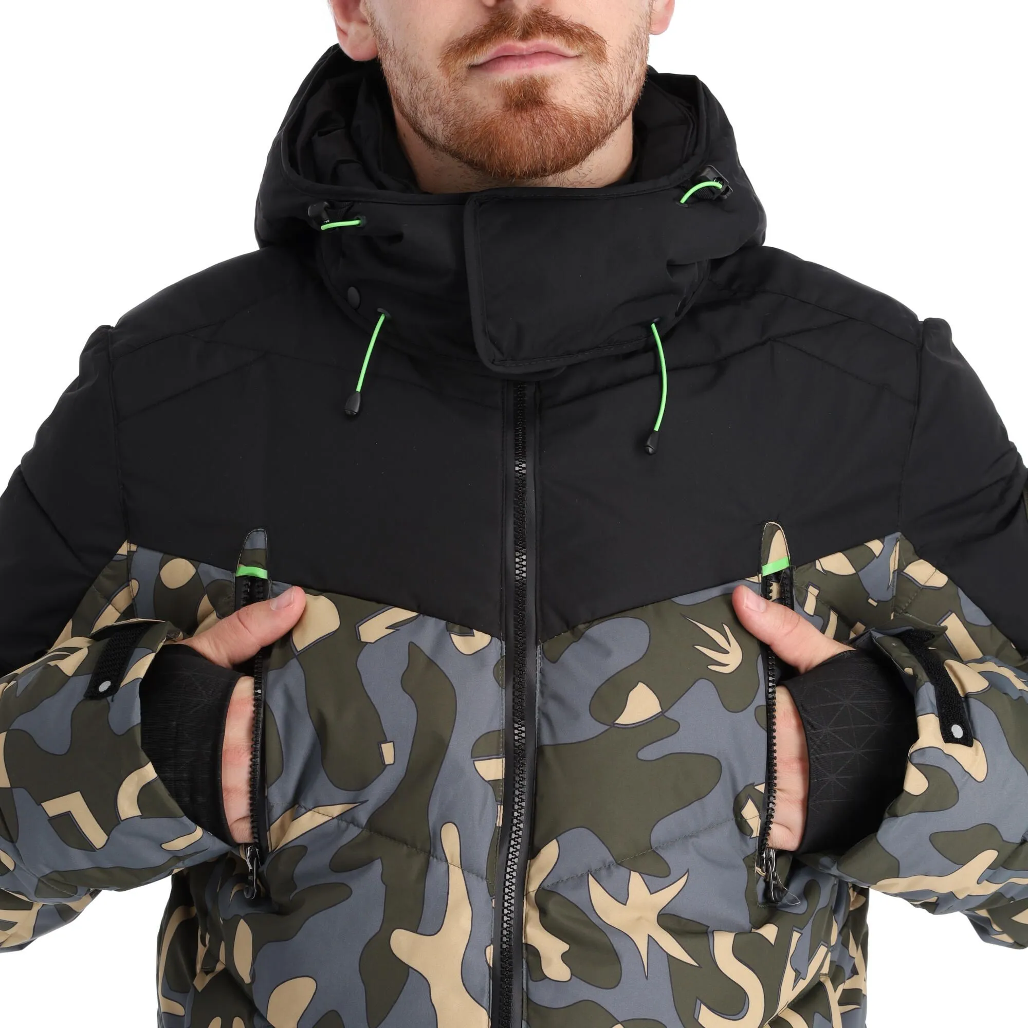 Icepeak, Earling Veste De Ski Hommes Dark Olive Vert 12 Icepeak, Earling Veste De Ski Hommes Dark Olive Vert – Image 10