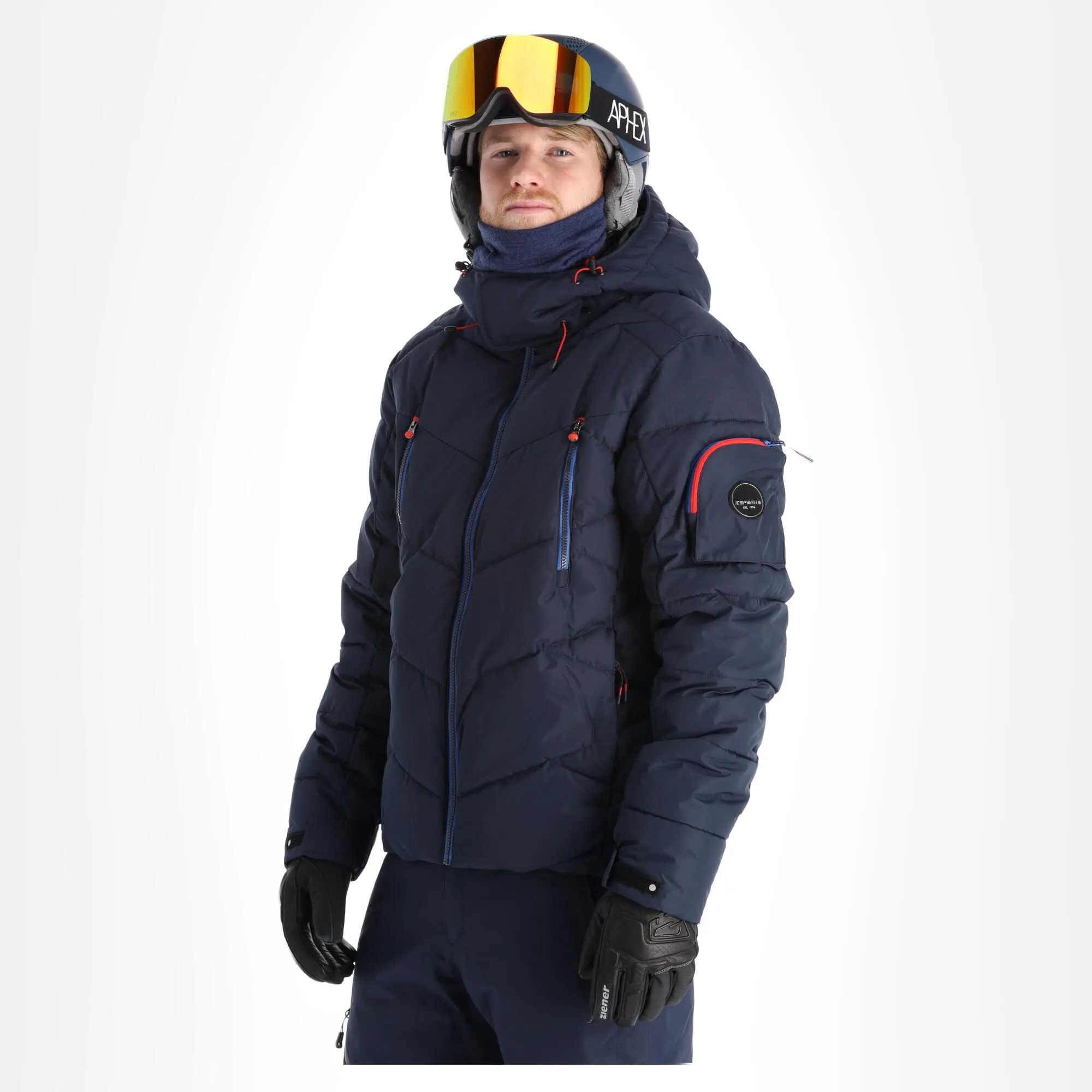 Icepeak, Eastham Veste De Ski Hommes Dark Bleu 3 Icepeak, Eastham Veste De Ski Hommes Dark Bleu
