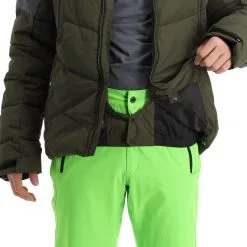 Icepeak, Eastham Veste De Ski Hommes Dark Olive Vert -ColourWear Soldes icepeak eastham aa jas gevoerd heren dark olive groen 22icepe244v3 BI 10