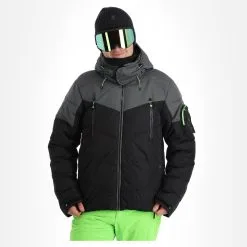 Icepeak, Eastham Veste De Ski Hommes Noir -ColourWear Soldes icepeak eastham aa jas gevoerd heren zwart 22icepe244v2 BI 04