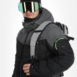 Icepeak, Eastham Veste De Ski Hommes Noir -ColourWear Soldes icepeak eastham aa jas gevoerd heren zwart 22icepe244v2 BI 05