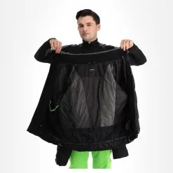 Icepeak, Eastham Veste De Ski Hommes Noir -ColourWear Soldes icepeak eastham aa jas gevoerd heren zwart 22icepe244v2 BI 06