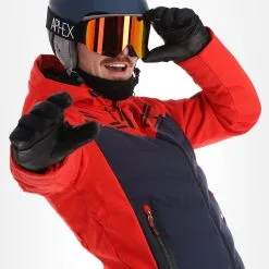 Icepeak, Eastland Veste De Ski Hommes Classic Rouge -ColourWear Soldes icepeak eastland aa jas gevoerd heren classic rood 22icepe273v3 BI 05
