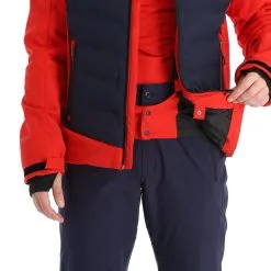 Icepeak, Eastland Veste De Ski Hommes Classic Rouge -ColourWear Soldes icepeak eastland aa jas gevoerd heren classic rood 22icepe273v3 BI 09