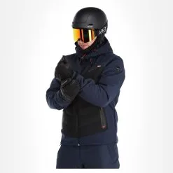 Icepeak, Eastland Veste De Ski Hommes Dark Bleu -ColourWear Soldes icepeak eastland aa jas gevoerd heren dark blauw 22icepe273v2 BI 04