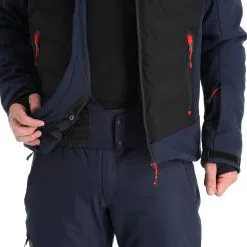 Icepeak, Eastland Veste De Ski Hommes Dark Bleu -ColourWear Soldes icepeak eastland aa jas gevoerd heren dark blauw 22icepe273v2 BI 08
