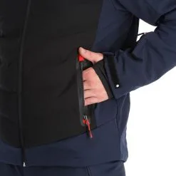 Icepeak, Eastland Veste De Ski Hommes Dark Bleu -ColourWear Soldes icepeak eastland aa jas gevoerd heren dark blauw 22icepe273v2 BI 10