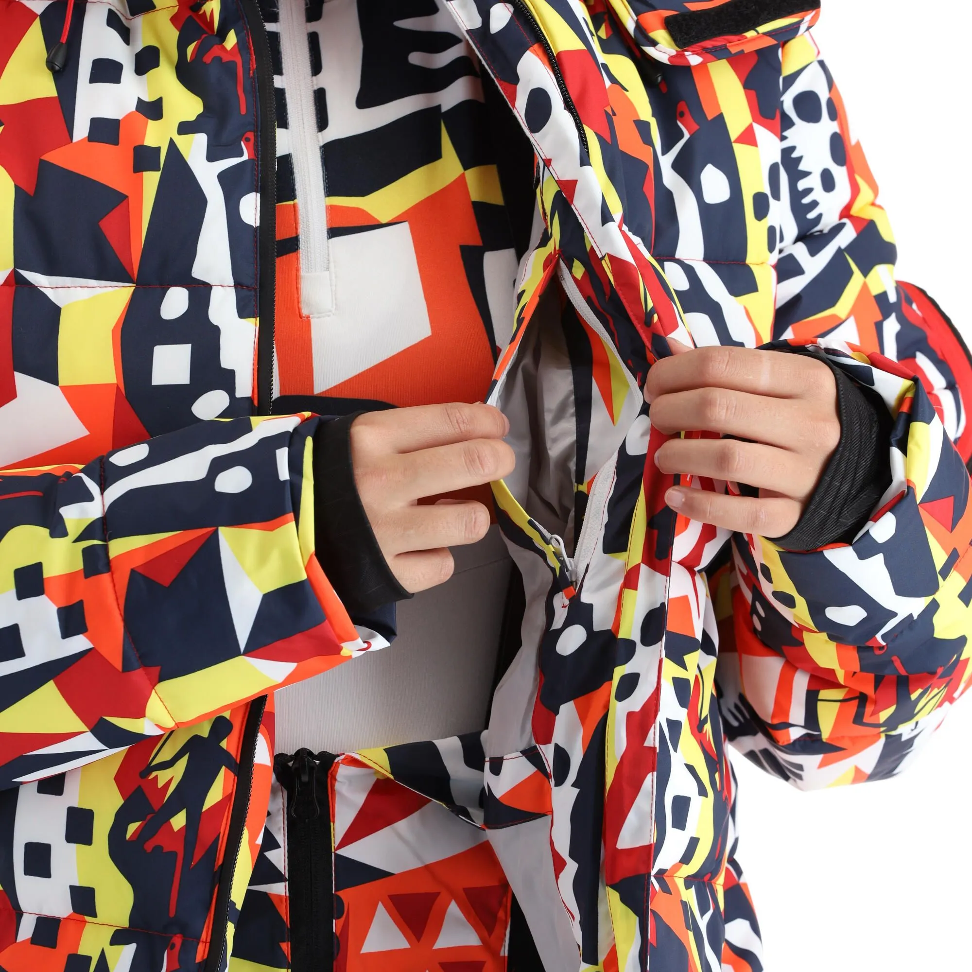 Icepeak, Eastview Veste De Ski Femmes Classic Rouge 9 Icepeak, Eastview Veste De Ski Femmes Classic Rouge – Image 7