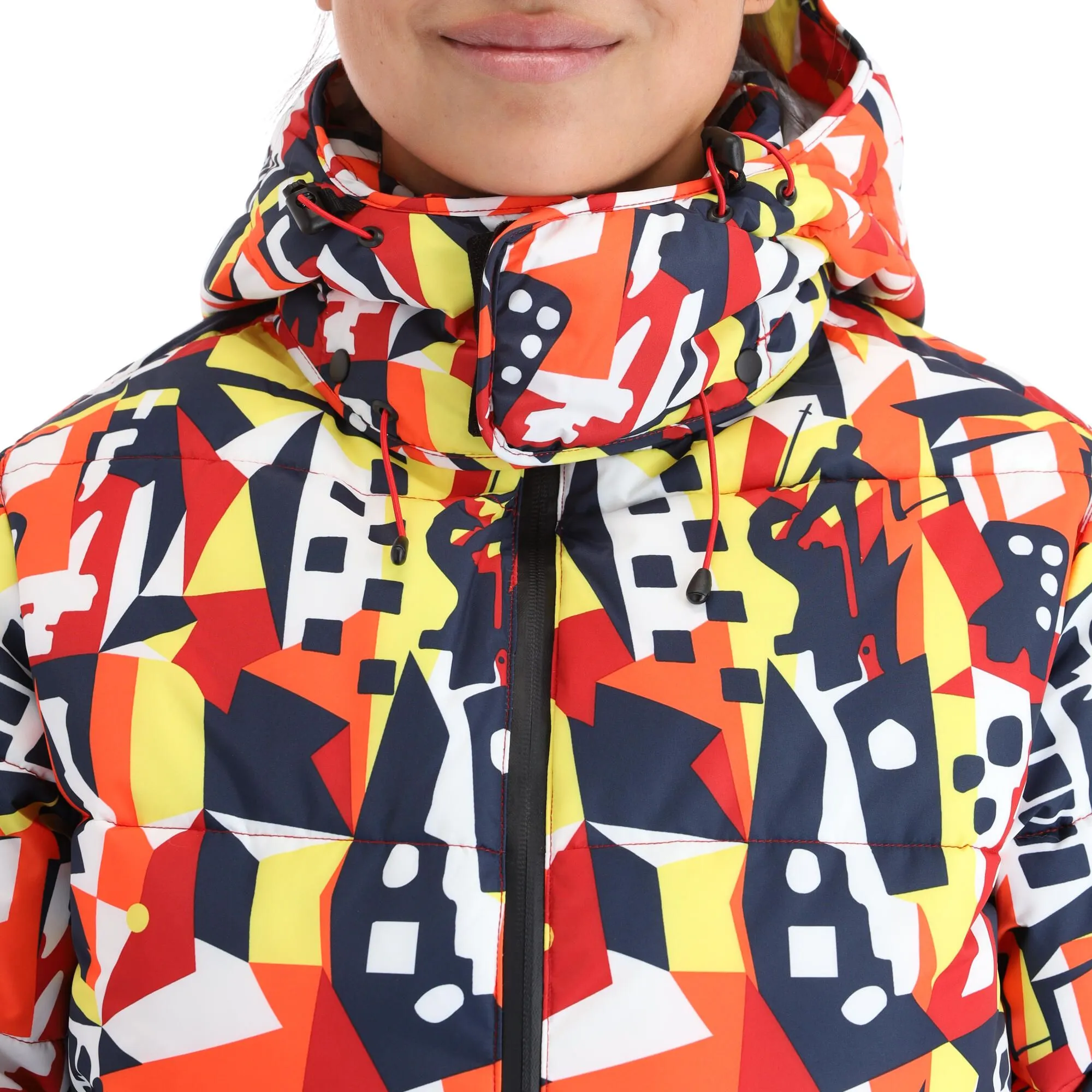 Icepeak, Eastview Veste De Ski Femmes Classic Rouge 11 Icepeak, Eastview Veste De Ski Femmes Classic Rouge – Image 9