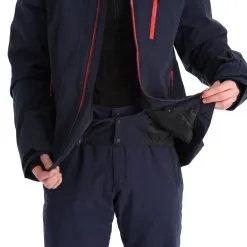 Icepeak, Edmonton Veste De Ski Hommes Dark Bleu -ColourWear Soldes icepeak edmonton aa jas gevoerd heren dark blauw 22icepe248v3 BI 09