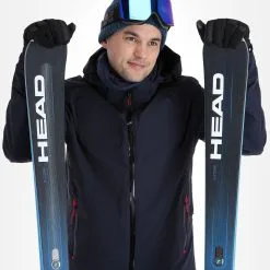 Icepeak, Eisenberg Veste De Ski Hommes Dark Bleu -ColourWear Soldes icepeak eisenberg aa jas gevoerd heren dark blauw 22icepe246v2 BI 05