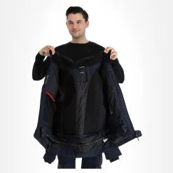 Icepeak, Eisenberg Veste De Ski Hommes Dark Bleu -ColourWear Soldes icepeak eisenberg aa jas gevoerd heren dark blauw 22icepe246v2 BI 06