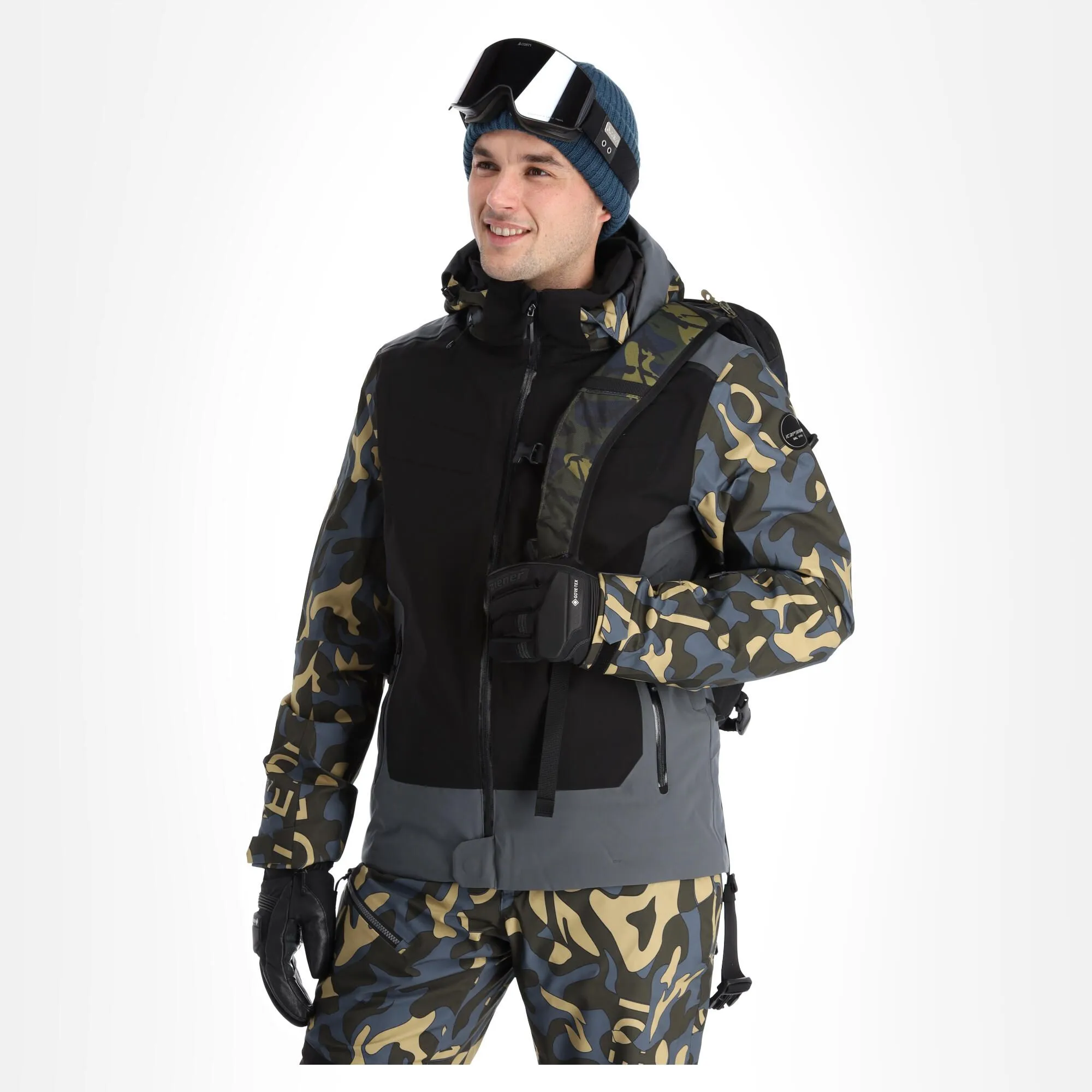 Icepeak, Eisenberg Veste De Ski Hommes Noir 3 Icepeak, Eisenberg Veste De Ski Hommes Noir