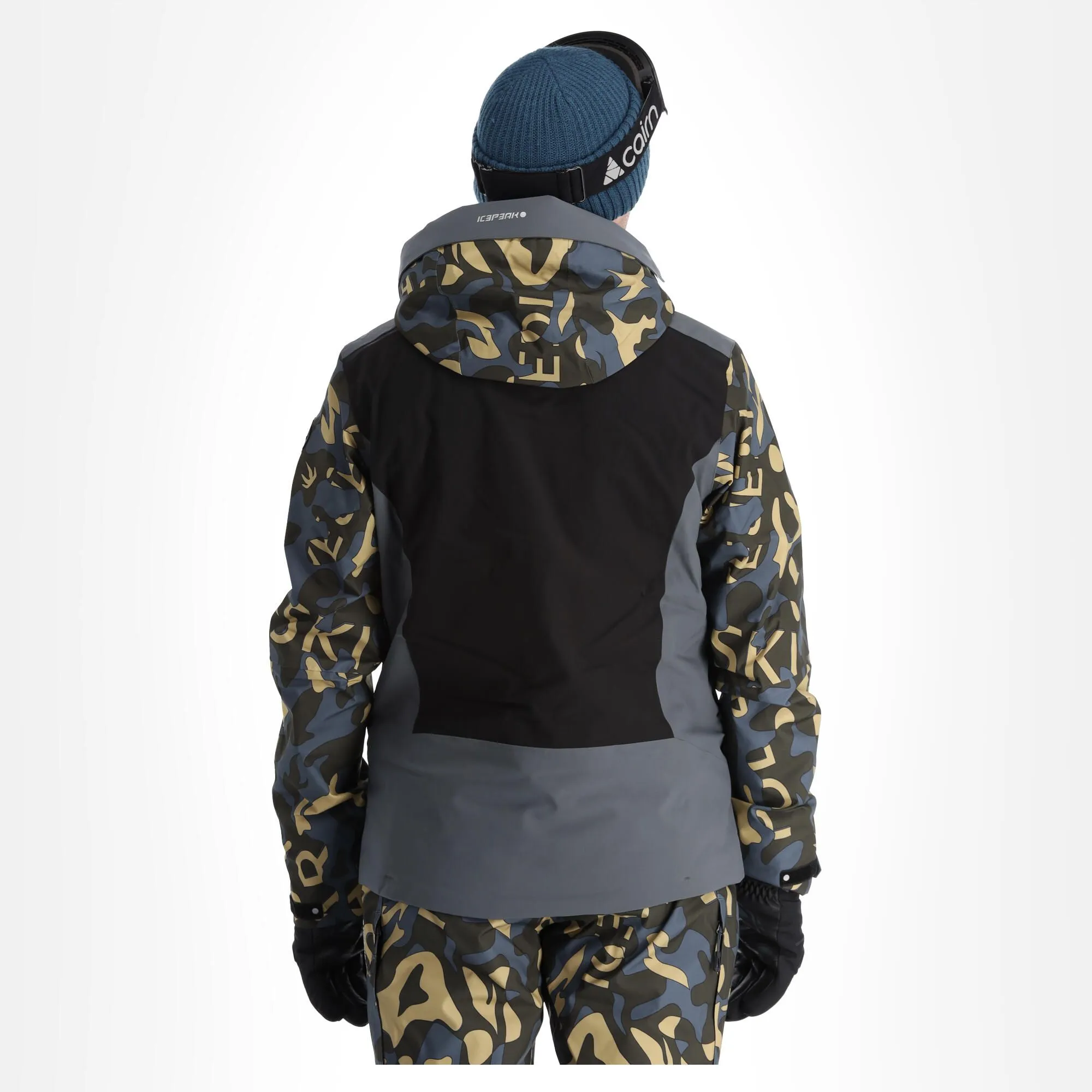 Icepeak, Eisenberg Veste De Ski Hommes Noir 4 Icepeak, Eisenberg Veste De Ski Hommes Noir – Image 2