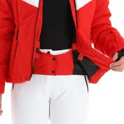 Icepeak, Electra Veste De Ski Femmes Classic Rouge -ColourWear Soldes icepeak electra aa jas gevoerd dames classic rood 22icepe202v3 BI 08
