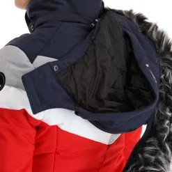 Icepeak, Electra Veste De Ski Femmes Classic Rouge -ColourWear Soldes icepeak electra aa jas gevoerd dames classic rood 22icepe202v3 BI 09