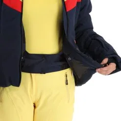 Icepeak, Electra Veste De Ski Femmes Dark Bleu -ColourWear Soldes icepeak electra aa jas gevoerd dames dark blauw 22icepe202v5 BI 08