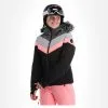 Icepeak, Electra Veste De Ski Femmes Noir -ColourWear Soldes icepeak electra aa jas gevoerd dames zwart 22icepe202v1 BI 02