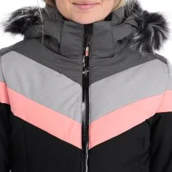 Icepeak, Electra Veste De Ski Femmes Noir -ColourWear Soldes icepeak electra aa jas gevoerd dames zwart 22icepe202v1 BI 10