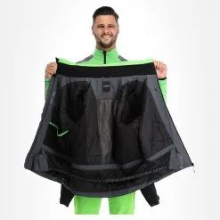 Icepeak, Elkhart Veste De Ski Hommes Granite Gris -ColourWear Soldes icepeak elkhart aa jas gevoerd heren granite grijs 22icepe247v3 BI 06