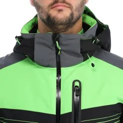 Icepeak, Elkhart Veste De Ski Hommes Granite Gris -ColourWear Soldes icepeak elkhart aa jas gevoerd heren granite grijs 22icepe247v3 BI 07