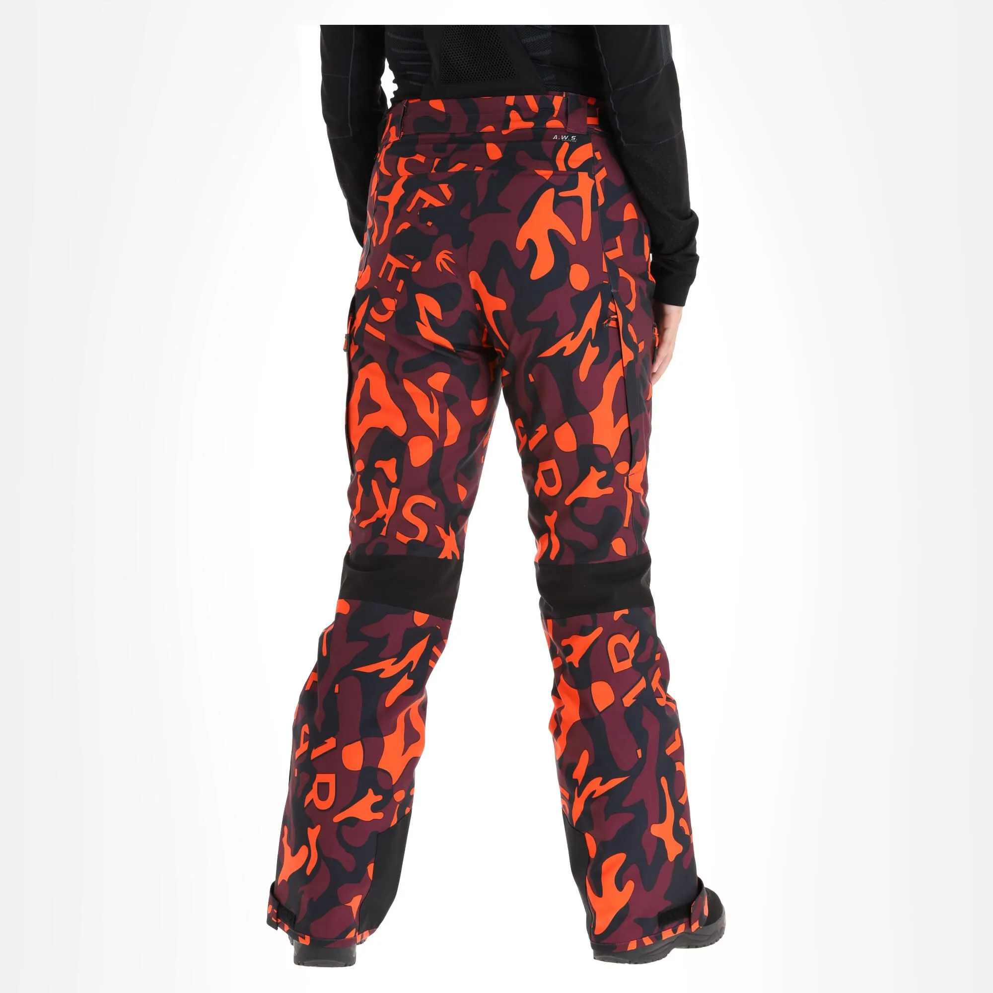 Icepeak, Elmshorne Pantalon De Ski Femmes Burgundy Violet 4 Icepeak, Elmshorne Pantalon De Ski Femmes Burgundy Violet – Image 2