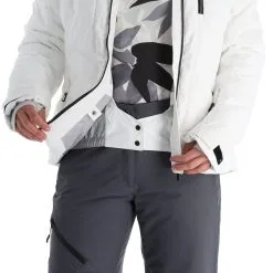 Icepeak, Elsah Veste De Ski Femmes Optic Blanc -ColourWear Soldes icepeak elsah aa jas gevoerd dames optic wit 22icepe203v1 BI 09