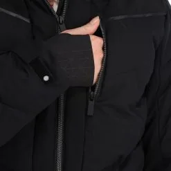 Icepeak, Elsah Veste De Ski Femmes Noir -ColourWear Soldes icepeak elsah aa jas gevoerd dames zwart 22icepe203v4 BI 10