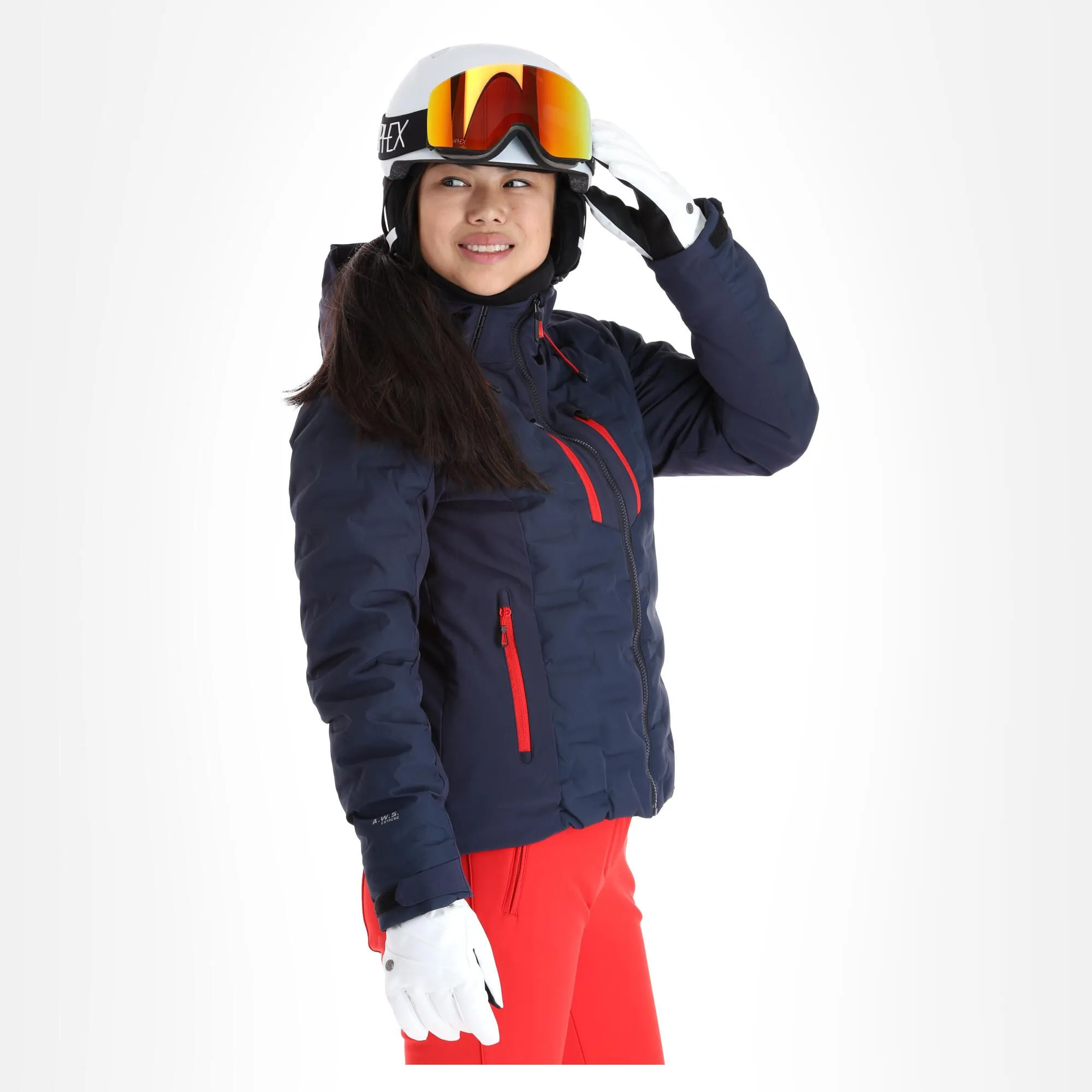 Icepeak, Eminence Veste De Ski Femmes Dark Bleu 5 Icepeak, Eminence Veste De Ski Femmes Dark Bleu – Image 3