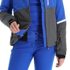 Icepeak, Enoch Veste De Ski Femmes Bleu -ColourWear Soldes icepeak enoch aa jas gevoerd dames blauw 22icepe198v3 BI 09
