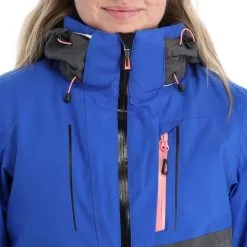 Icepeak, Enoch Veste De Ski Femmes Bleu -ColourWear Soldes icepeak enoch aa jas gevoerd dames blauw 22icepe198v3 BI 11