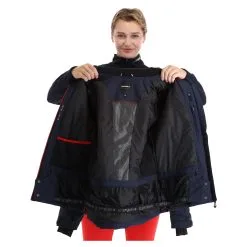 Icepeak, Enoch Veste De Ski Femmes Dark Bleu -ColourWear Soldes icepeak enoch aa jas gevoerd dames dark blauw 22icepe198v1 BI 06