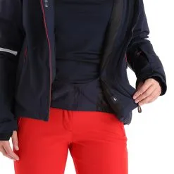 Icepeak, Enoch Veste De Ski Femmes Dark Bleu -ColourWear Soldes icepeak enoch aa jas gevoerd dames dark blauw 22icepe198v1 BI 08