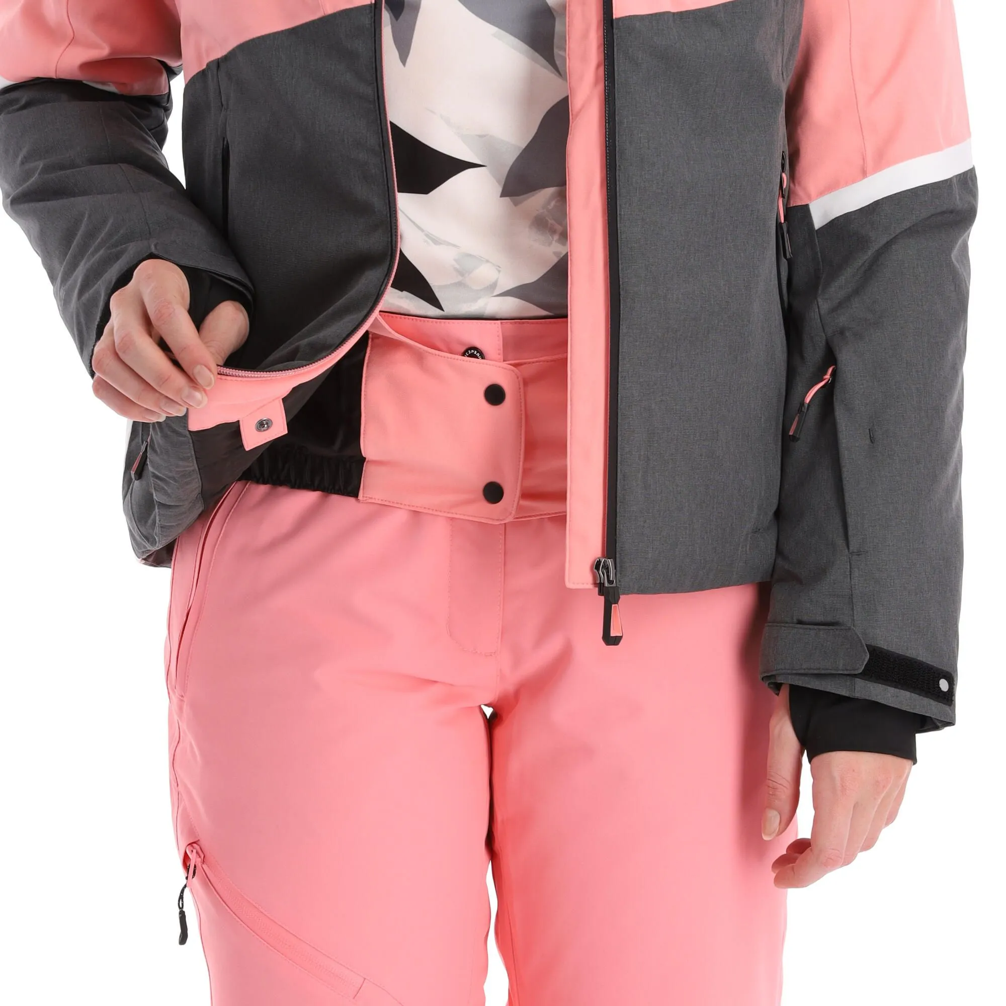 Icepeak, Enoch Veste De Ski Femmes Rose 9 Icepeak, Enoch Veste De Ski Femmes Rose – Image 7