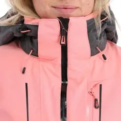 Icepeak, Enoch Veste De Ski Femmes Rose 19 Icepeak, Enoch Veste De Ski Femmes Rose -ColourWear Soldes icepeak enoch aa jas gevoerd dames roze 22icepe198v2 BI 09