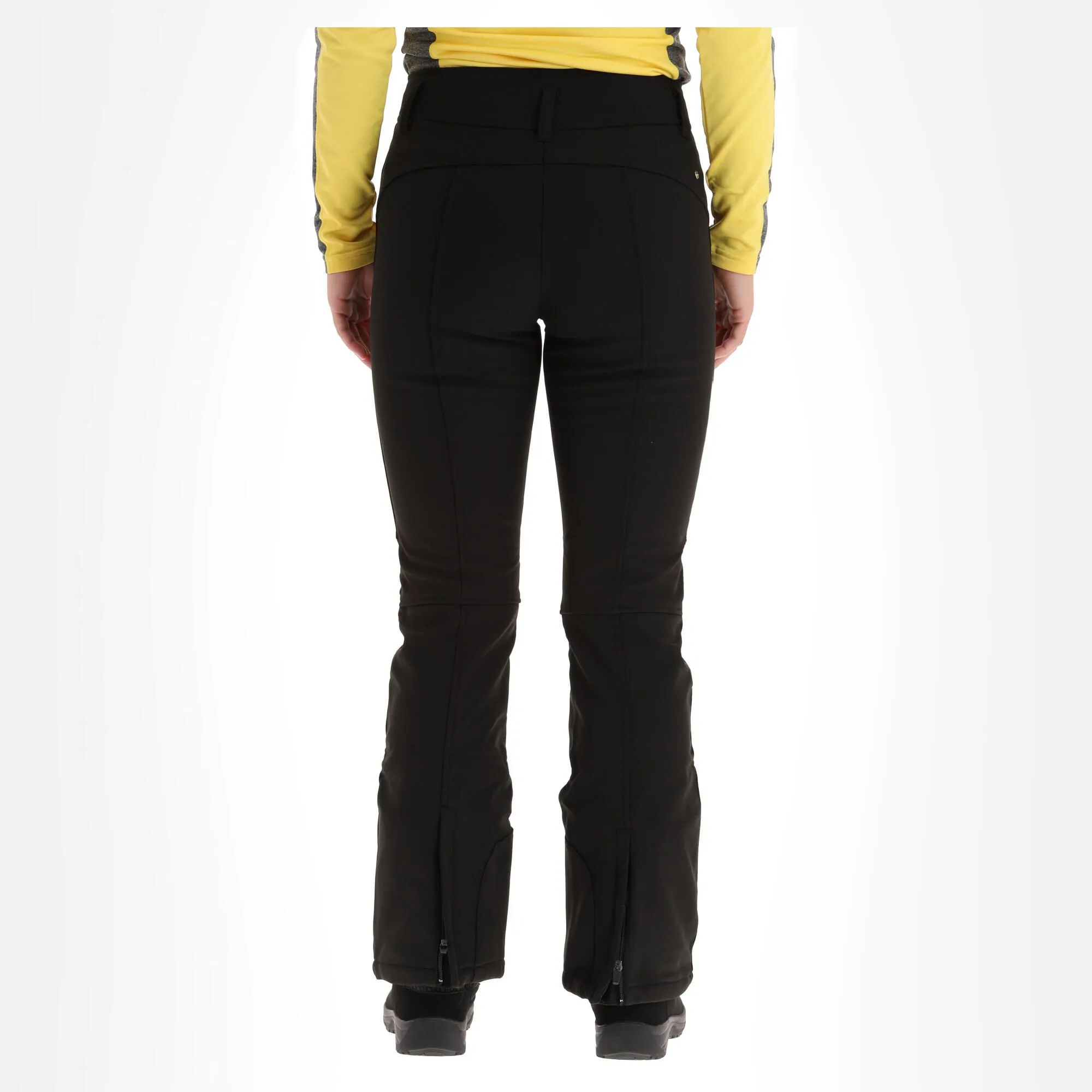 Icepeak, Entiat Pantalon De Ski En Softshell Femmes Noir 4 Icepeak, Entiat Pantalon De Ski En Softshell Femmes Noir – Image 2