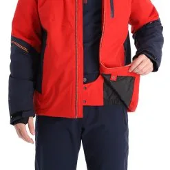 Icepeak, Epping Veste De Ski Hommes Classic Rouge -ColourWear Soldes icepeak epping aa jas gevoerd heren classic rood 22icepe242v1 BI 09