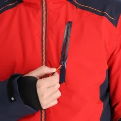 Icepeak, Epping Veste De Ski Hommes Classic Rouge -ColourWear Soldes icepeak epping aa jas gevoerd heren classic rood 22icepe242v1 BI 11