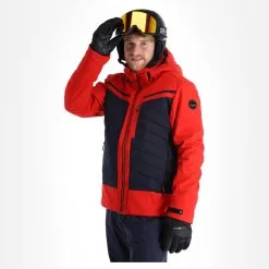 Icepeak, Esmond Veste De Ski Hommes Classic Rouge -ColourWear Soldes icepeak esmond aa jas gevoerd heren classic rood 22icepe271v3 BI 04