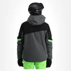 Icepeak, Essen Veste De Ski Hommes Noir -ColourWear Soldes icepeak essen aa jas gevoerd heren zwart 22icepe243v2 BI 03