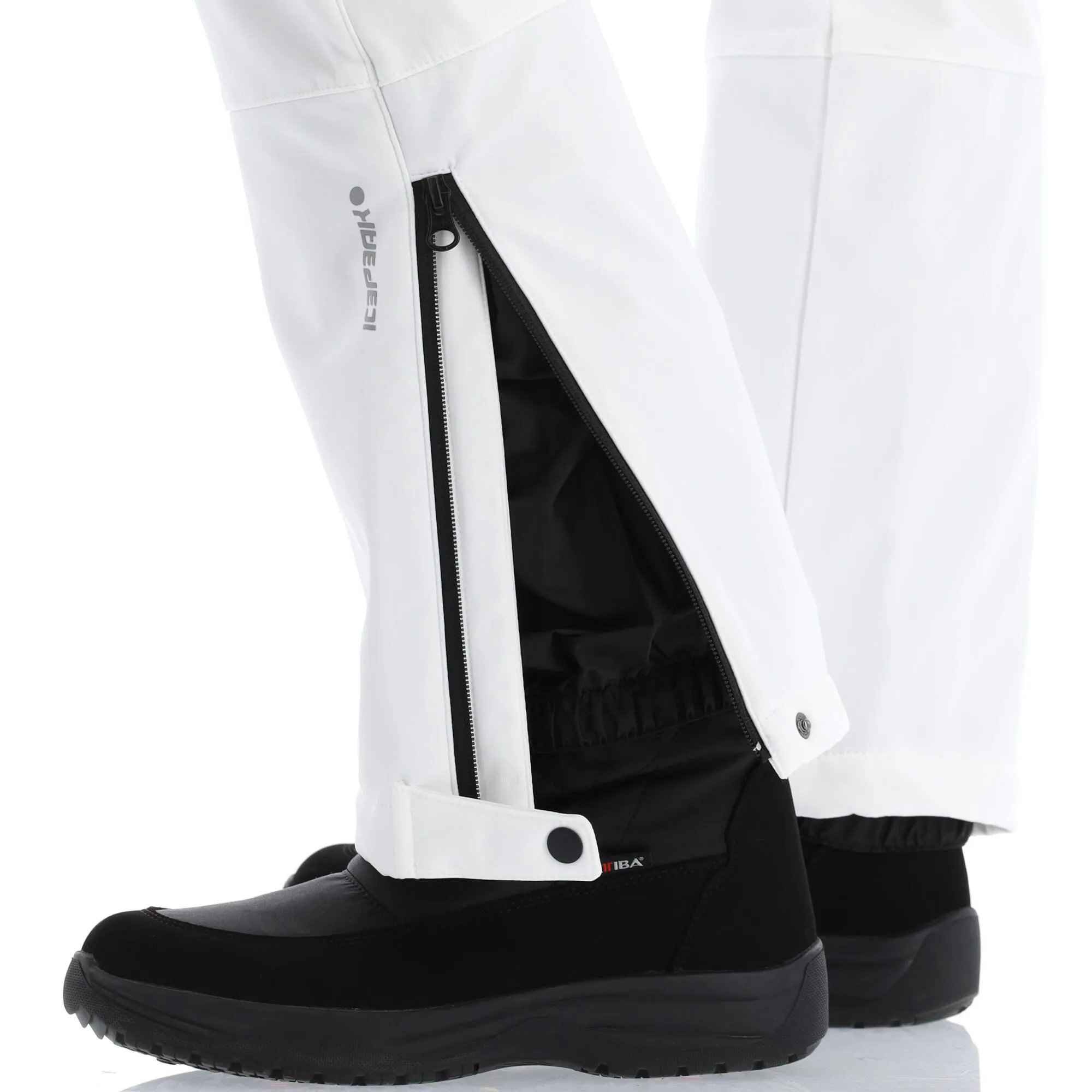 Icepeak, Frechen Pantalon De Ski En Softshell Modèle Court Femmes Optic Blanc 8 Icepeak, Frechen Pantalon De Ski En Softshell Modèle Court Femmes Optic Blanc – Image 6