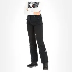 Icepeak, Frechen Pantalon De Ski En Softshell Modèle Court Femmes Noir