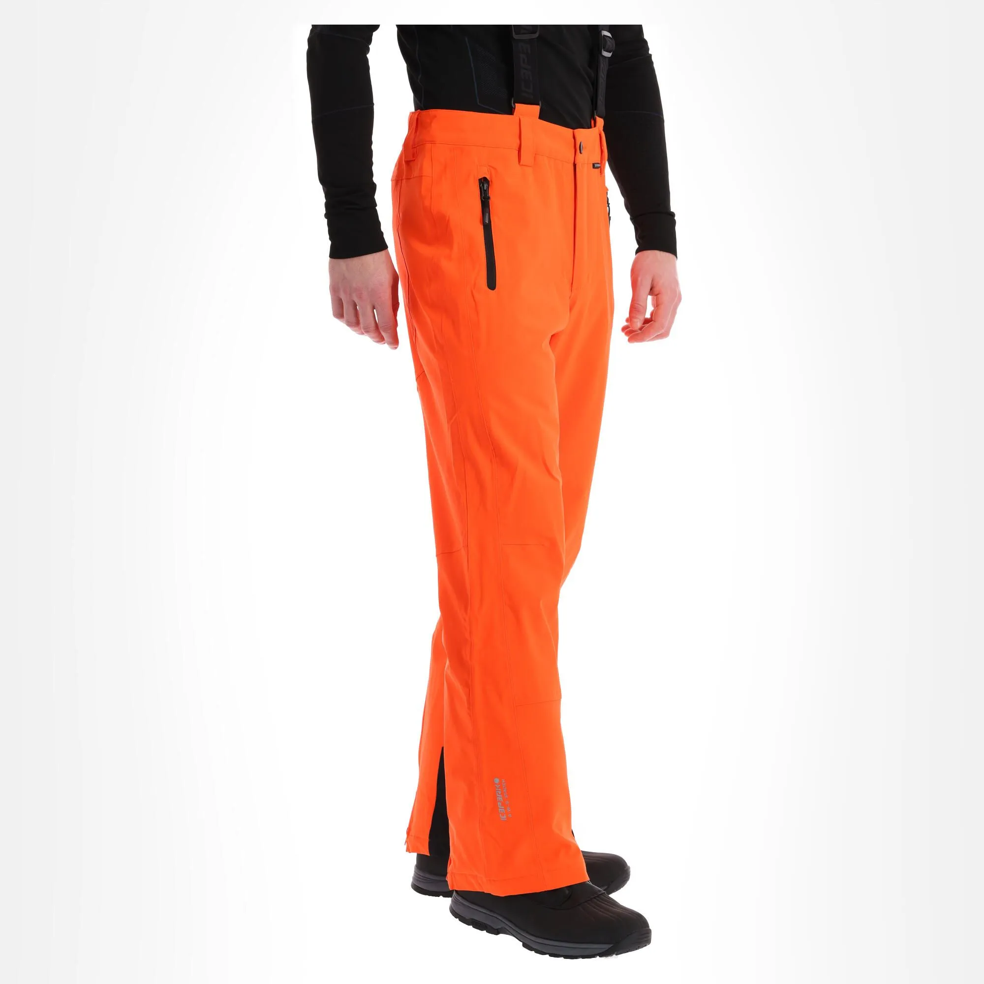 Icepeak, Freiberg Pantalon De Ski Modèle Court Hommes Orange 5 Icepeak, Freiberg Pantalon De Ski Modèle Court Hommes Orange – Image 3