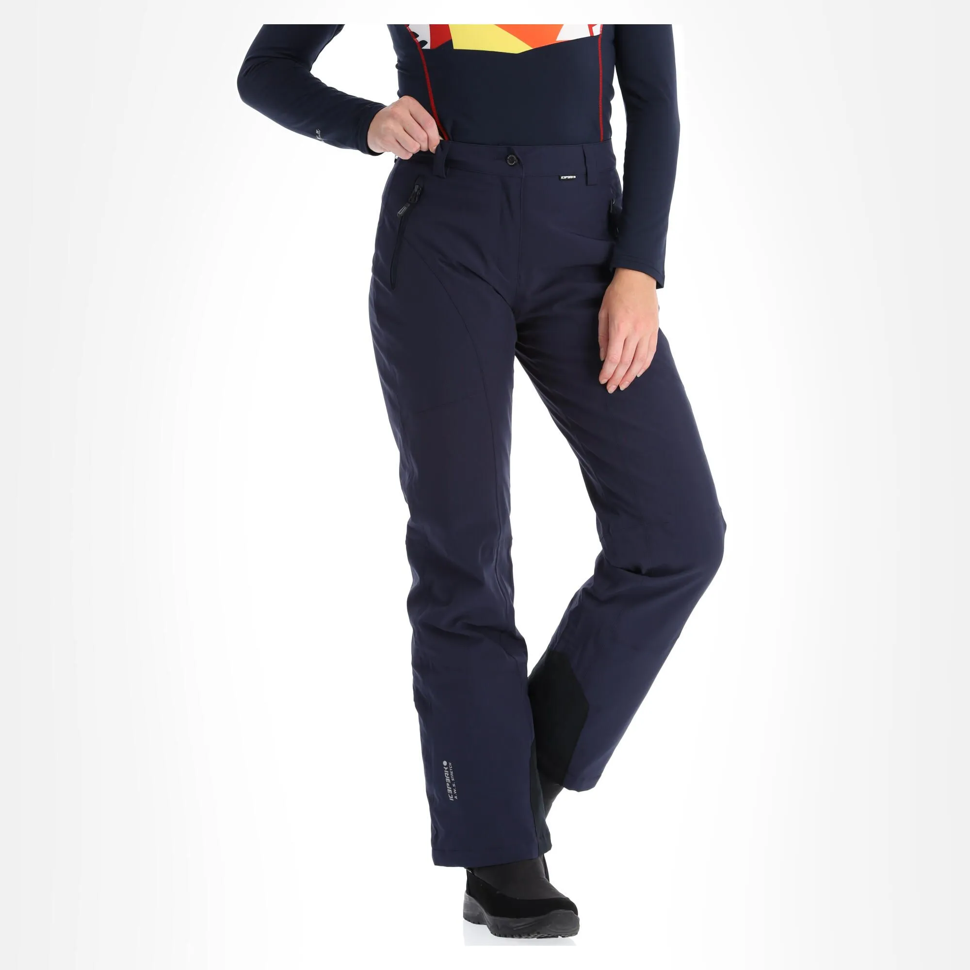 Icepeak, Freyung Pantalon De Ski Femmes Dark Bleu 5 Icepeak, Freyung Pantalon De Ski Femmes Dark Bleu – Image 3